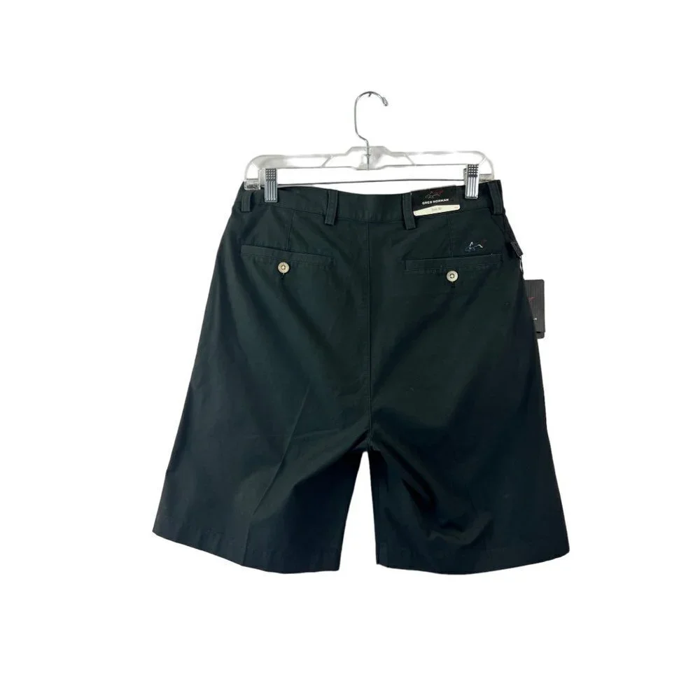 Greg Norman Men's Black Basic Shorts